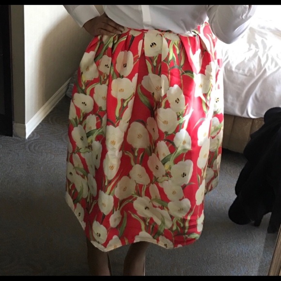Dresses & Skirts - Floral Midi Skirt